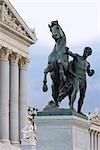 Pferd Tamer Statue vor dem Parlamentsgebäude, Wien, Österreich