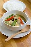 Thai green curry