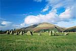 Castelrigg Stone Circle, près de Keswick, Parc National de Lake District, Cumbria, Angleterre, Royaume-Uni, Europe