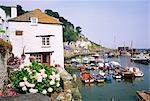 Polperro, Cornwall, Angleterre, Royaume-Uni, Europe