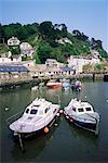 Polperro, Cornwall, Angleterre, Royaume-Uni, Europe