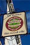 Pub Schild, Dingle, County Kerry, Munster, Irland, Europa