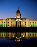 Custom House et la rivière Liffey, Dublin, Eire (République d'Irlande), Europe