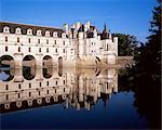 Chateau of Chenonceau, Touraine, Loire Valley, Centre, France, Europe