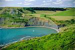 Piscine de Chapman, île de Purbeck, Dorset, Angleterre, UK