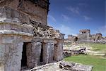 Site maya de Tulum, Yucatan, au Mexique, en Amérique du Nord