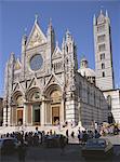 Duomo (cathédrale), Sienne, UNESCO World Heritage site, Toscane, Italie, Europe