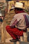 Portrait of man, Todas Santos (Cuchutamanes), West Highlands, Guatemala, Central America