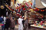 Décrochage de la livre, Souq Hamadyeh (marché), vieille ville, Damas, Syrie, Moyen-Orient