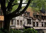 Timber-framed houses in the restored city centre, Rouen, Haute Normandie (Normandy), France, Europe