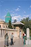 Meylana (Mevlana) Museum, Rumi's Grave, Konya, Anatolia, Turkey, Asia Minor, Asia