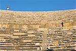 Römische Kurstadt Hieropolis (Hierapolis), Pamukkale, UNESCO Weltkulturerbe, Anatolien, Türkei, Kleinasien, Asien