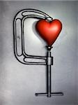 heart in a clamp