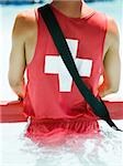 lifeguard at a waterpark