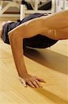 Man doing Press-Ups - Sportiness - Gymnastics