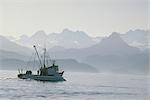 Commercial Fishing Boat Kachemak Bay near Homer AK KP Summer