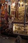 Shop-Betreiber, Delhi, Indien