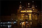 Golden Temple at Night, Amritsar, Punjab, India