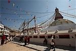 Stupa de Bodhnath, Kathmandu, Népal