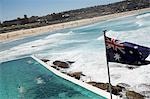 Scene at Bondi Icebergs,Bondi Beach,Sydney,Australia