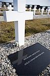 Details of Argentine cemetary,Goose Green,East Falkland,Falkland Islands