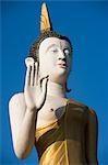 Statue of Buddha at Wat That Luang Tai,Vientiane,Laos