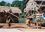 Traditional costumes and dance,Sawarak,Malaysia