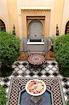 Riad Al Moussika, Marrakesch, Marokko, die ehemalige Residenz der Pascha von Marrakesch