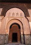 Eingang zum Ben Youssef Madrassa, Marrakesch, Marokko