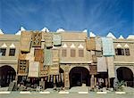 Magasin de tapis marocain, Marrakech, Maroc.