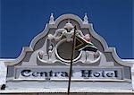 South African flag,Central Hotel,Simon's Town,Cape Peninsula,South Africa