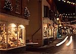 Seigle lumières de Noël, East Sussex, Angleterre, Royaume-Uni