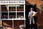 Shop, Orford, Suffolk, Angleterre, RU Butcher