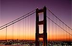 Golden Gate Bridge SUNRISE FROM MARIN San Francisco,California,United States.