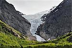 Briksdal Glacier, Parc National de Jostedalsbreen, Norvège