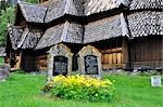 Borgund Stave Church, Borgund, Sogn og Fjordane, Norway