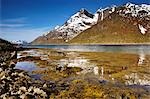 Szenische Ansicht, Raftsund, Lofoten, Norwegen