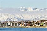 Waterfront View of Tromso, Troms County, Norway