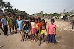 Enfants, Kolkata, West Bengal, Inde