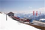 Train station at summit of rigi