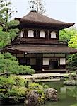 Ginkaku-Ji Temple (The World Culltural Heritage), Kyoto, Japan