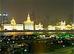 The Bund from Pudong, Shanghai, China