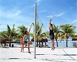 Beach volleyball at Maribago, Cebu