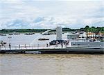 The Merlion from Esplanade Bridge