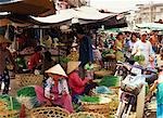 Sur le marché libre, Ho Chi Minh, Vietnam
