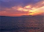 Sunset over San Francisco Bay, San Francisco