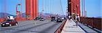 Trafic sur le Golden Gate Bridge, San Francisco