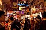 Busy Perceival Street, Causeway Bay, Hong Kong