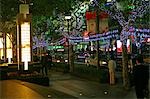 Huaihai Road at night , Shanghai