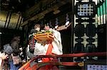 Worshippers at Toshogu Temple, Nikko, Japan